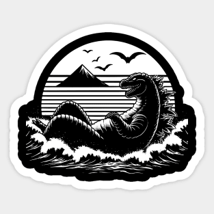 Godzilla Sticker